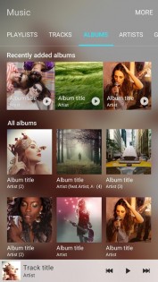 Samsung Music 16.2.40.5. Скриншот 3