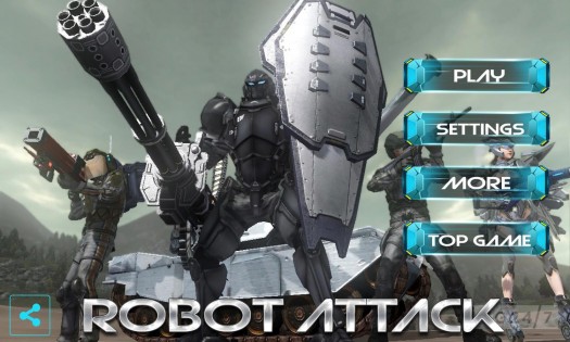 X-GO Robot Attack 1.1. Скриншот 1