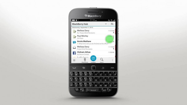 Слух: Samsung скопирует концепцию BlackBerry Hub для своей оболочки