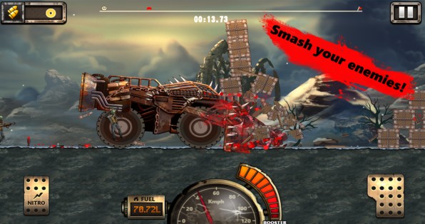 Monster Car Hill Racer 2 1.2. Скриншот 4