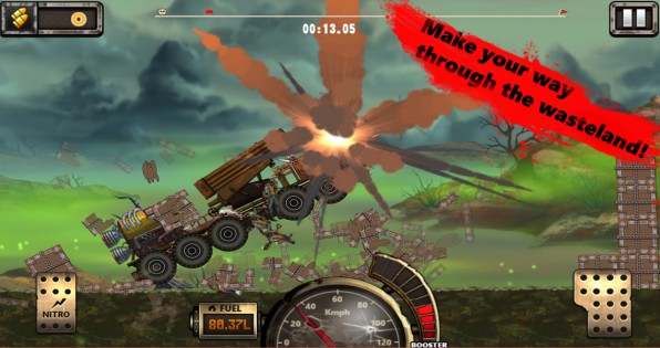 Monster Car Hill Racer 2 1.2. Скриншот 7