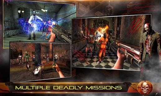 Infected House: Zombie Shooter 1.3. Скриншот 1