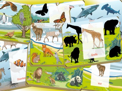 Вундеркинд — мир животных, познавательные игры с детьми. Скриншот 2