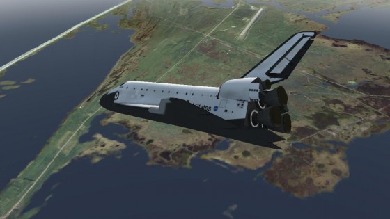 F-SIM Space shuttle 2.4.253. Скриншот 9