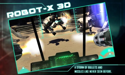 ROBOT X Counter Shooter 3D 1.5. Скриншот 1