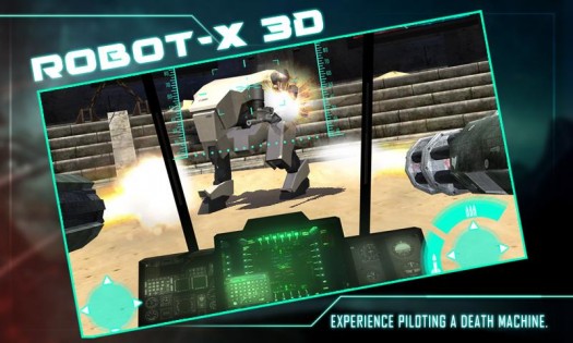 ROBOT X Counter Shooter 3D 1.5. Скриншот 4