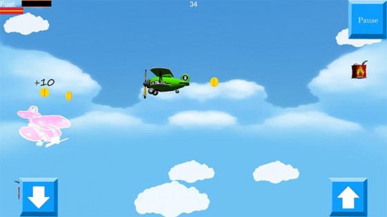 Pocket Plane 3D 1.0a. Скриншот 3