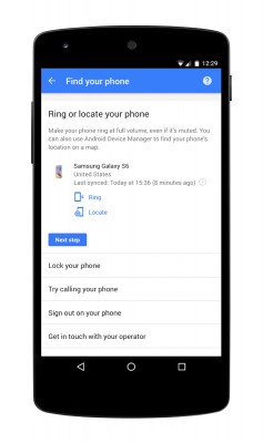 Сервис от Google предлагает поиск потерянного устройства с Android или iOS