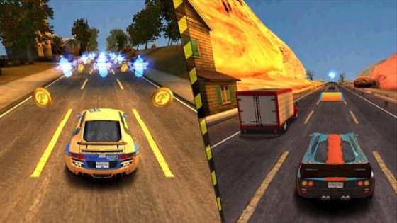 Rage Racing 3D. Скриншот 4