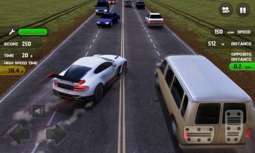 Race the Traffic 2.1.0. Скриншот 1