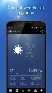 1Weather 10.2.2. Скриншот 3