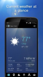 1Weather 8.3.3. Скриншот 3