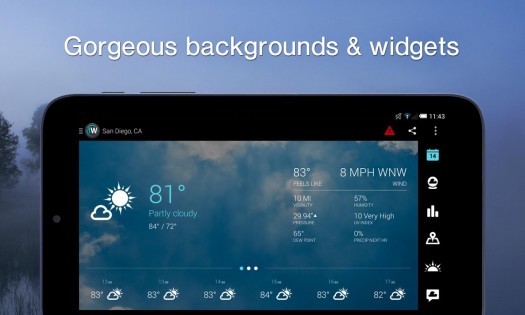 1Weather 10.2.2. Скриншот 9