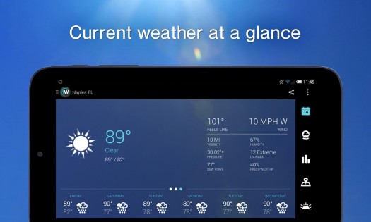 1Weather 10.2.2. Скриншот 10