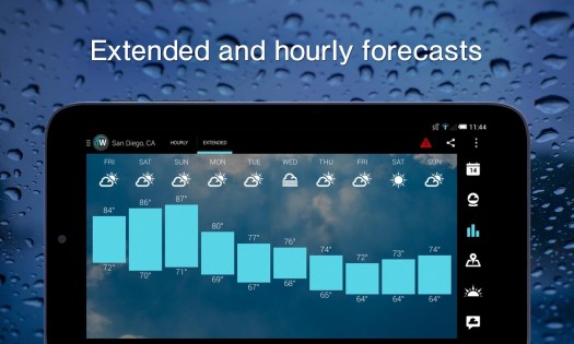 1Weather 10.2.2. Скриншот 12