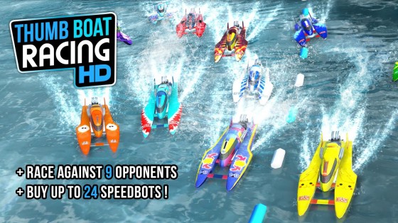 Thumb Boat Racing 1.1. Скриншот 2