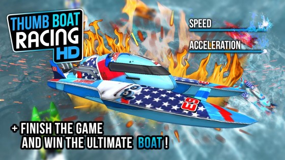 Thumb Boat Racing 1.1. Скриншот 6