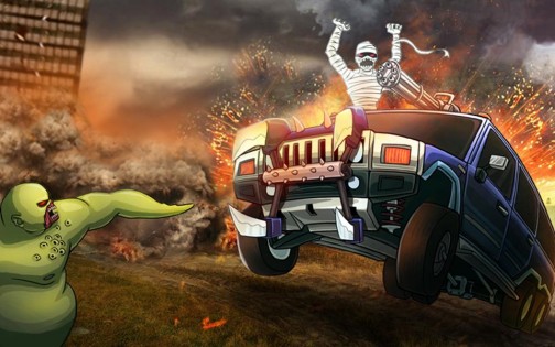 Monster Dash Hill Racer 2.0. Скриншот 1
