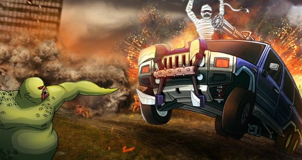 Monster Dash Hill Racer 2.0. Скриншот 6