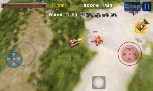 Tank World War 3D 2.0. Скриншот 2