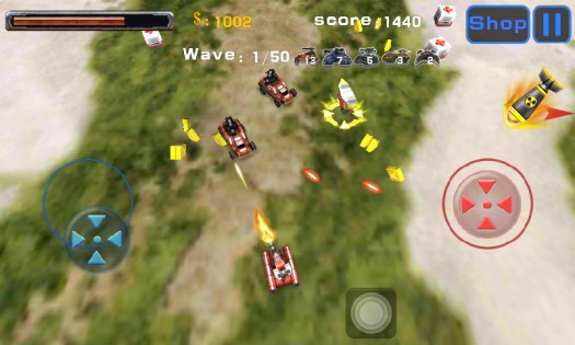 Tank World War 3D 2.0. Скриншот 3
