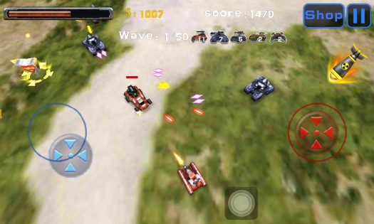 Tank World War 3D 2.0. Скриншот 7