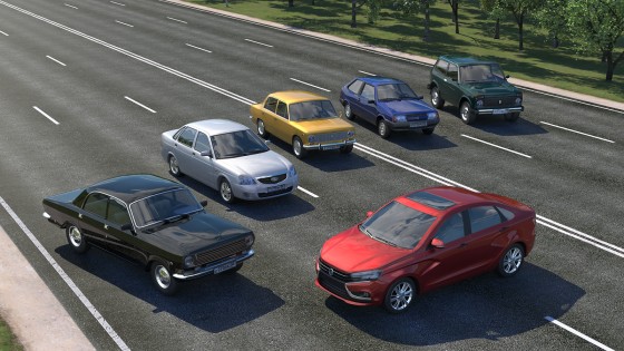 Driving Zone: Russia 1.326. Скриншот 6