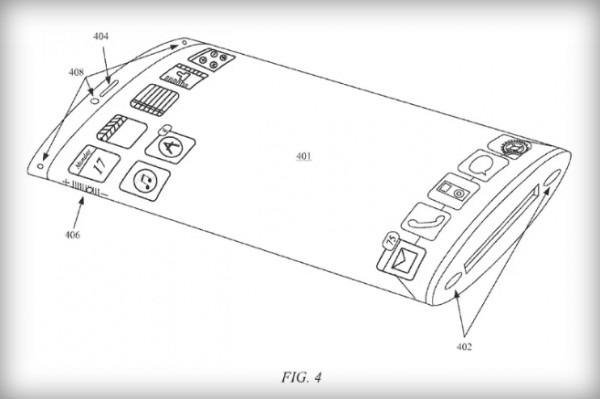 Apple запатентовала iPhone с изогнутым двусторонним дисплеем