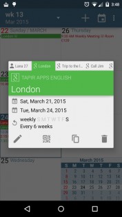 aCalendar 2.8.3. Скриншот 6