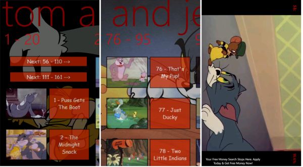 Приложение Tom&Jerry вышло на Windows Phone