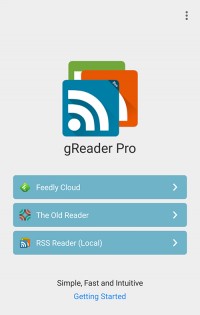 gReader 5.2.2. Скриншот 1