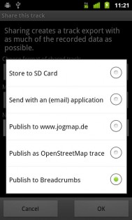 Open GPS Tracker 2.5.3. Скриншот 4