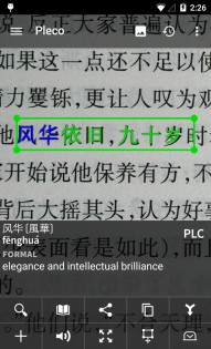 Pleco – китайский словарь 3.2.94. Скриншот 8