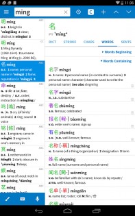 Pleco – китайский словарь 3.2.94. Скриншот 14