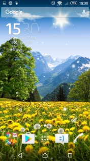 Dandelions 3D Live Wallpaper 1.20. Скриншот 3