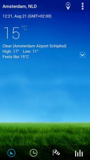 3D Sense clock & weather 8.35.17. Скриншот 3