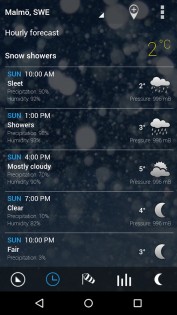 3D Sense clock & weather 8.35.17. Скриншот 4