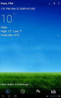 3D Sense clock & weather 7.33.0. Скриншот 9