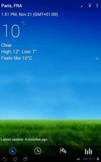 3D Sense clock & weather 8.35.17. Скриншот 9