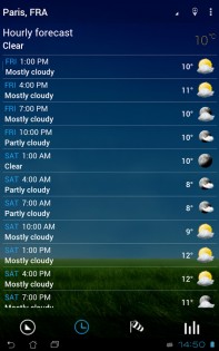3D Sense clock & weather 8.35.17. Скриншот 10