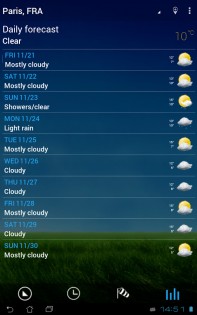 3D Sense clock & weather 7.33.0. Скриншот 12