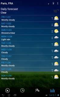 3D Sense clock & weather 8.35.17. Скриншот 12