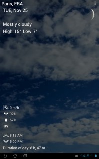 3D Sense clock & weather 8.35.17. Скриншот 13