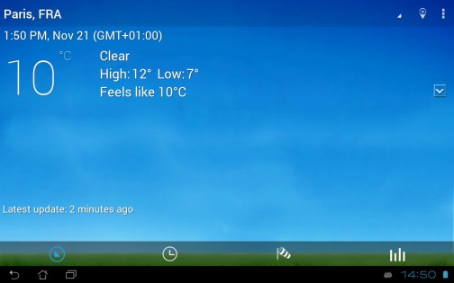 3D Sense clock & weather 8.35.17. Скриншот 14