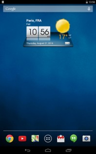 3D Sense clock & weather 8.35.17. Скриншот 15