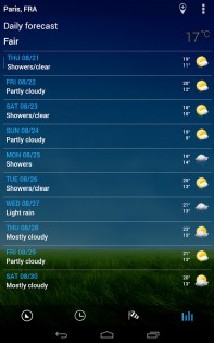 3D Sense clock & weather 8.35.17. Скриншот 17