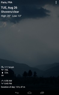 3D Sense clock & weather 7.33.0. Скриншот 20