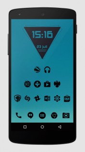 Zwart – Black Icon Pack 24.5.10. Скриншот 1