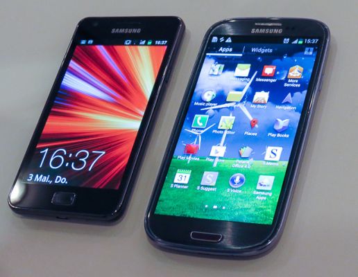Android 4.1 для Samsung Galaxy S II и Galaxy S III уже совсем скоро