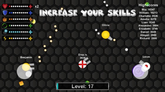 Diep.is 1.0.17. Скриншот 13